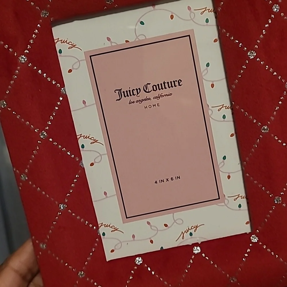 Juicy Couture Red Photo Frame - 4x6